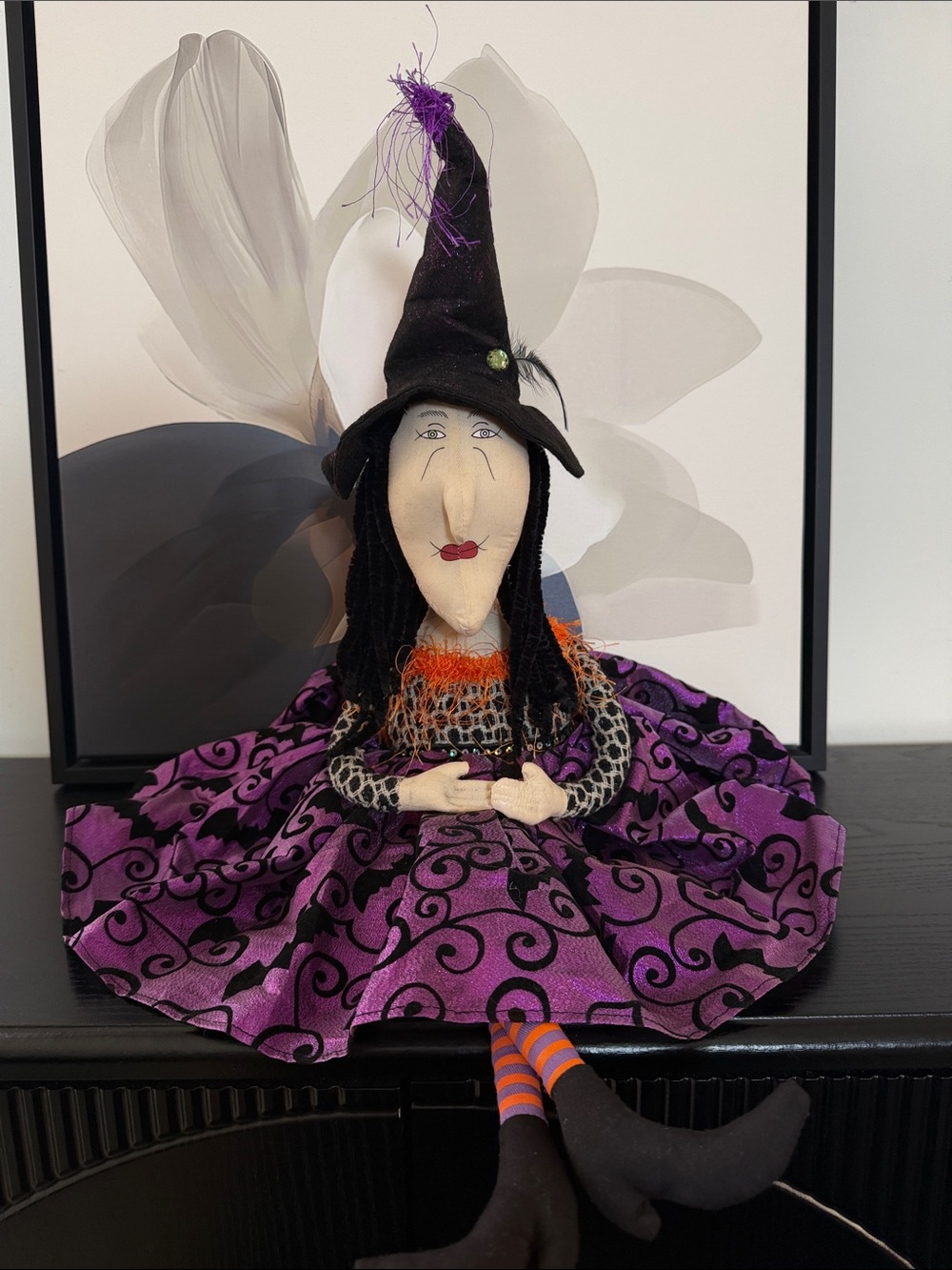 Charming Vintage Witch Doll